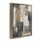 Stupell Industries Rustic Paint Strokes with Glam Undertones Floating Frame By Hannah Dawson